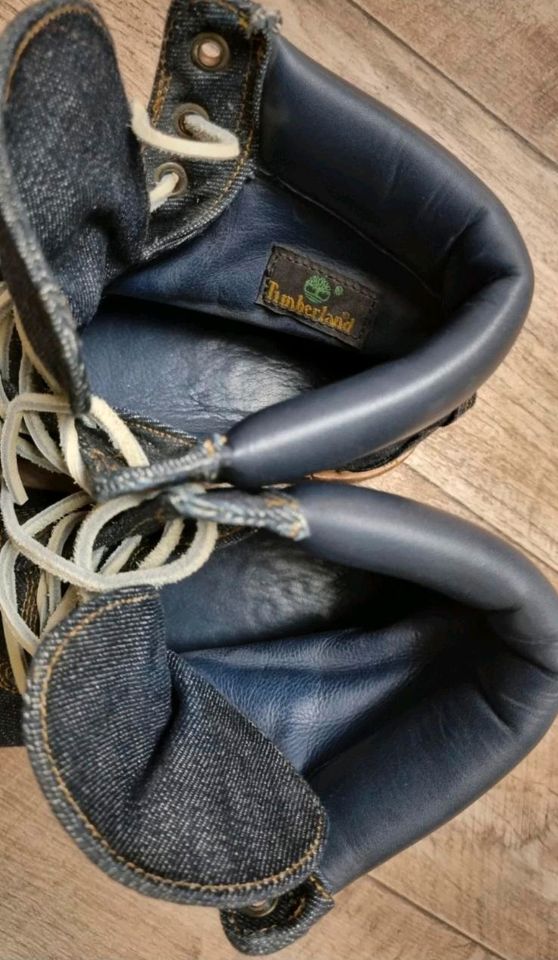 Timberland Boots 42 Stiefel Jeans Leder in Siegen