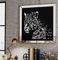 Wandbild Kristall Leopard Glasbild Wohnzimmer Wanddeko Deko Luxus Nordrhein-Westfalen - Hagen Vorschau