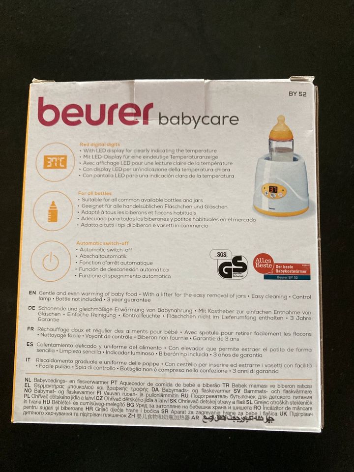 Babykost- und Flaschenwärmer Beurer NEU in Ulm