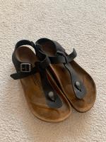 Birkenstock Kairo Nubuk Echtleder Zehentrenner Gizeh  Leder Brandenburg - Templin Vorschau
