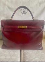 Original Hermès Kelly Bag Tasche 35 rouge h bordeaux gold rot Hamburg-Nord - Hamburg Winterhude Vorschau