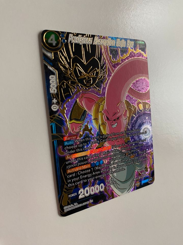 Majin Buu Gotenks Karte | Dragon Ball Super Card Game Holo SPR in München