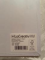 Cardstock Premium 220 g Puderweiß von la creativ Niedersachsen - Haselünne Vorschau
