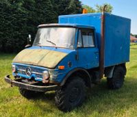 Unimog 421 mit Alukoffer und Seilwinde Niedersachsen - Friedeburg Vorschau