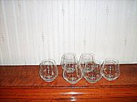 6 DDR Cognac-Schwenker mit Strichdekor Sachsen - Crimmitschau Vorschau