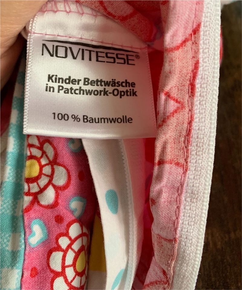 Kinder Bettwäsche Novitesse 100% Baumwolle rosa Eulen in Drebkau