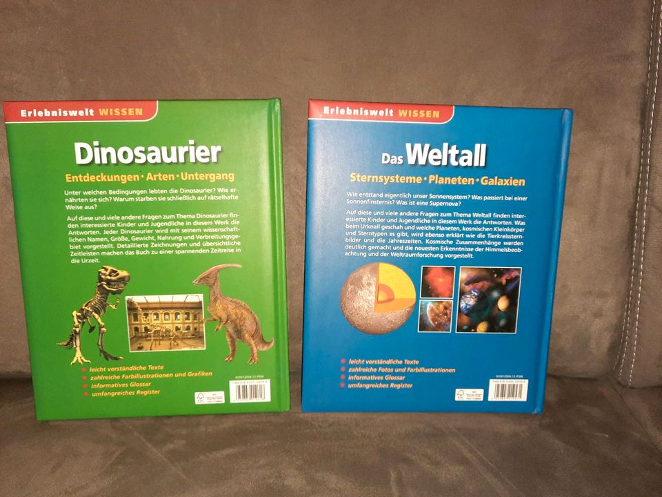 Erlebniswelt Wissen Dinosaurier bzw Weltall in Unna