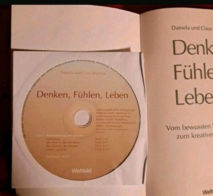 Buch + 2 CDs DENKEN FÜHLEN LEBEN von D.u.C. Blickhan in Winnemark