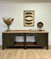 Vintage Werkbank Sideboard Kücheninsel Retro Metallschrank Düsseldorf - Stadtmitte Vorschau