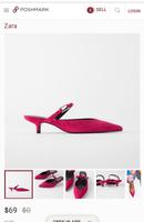Zara Veloursleder Pantoletten Große 37 NEU  Price mit Versand Berlin - Wilmersdorf Vorschau