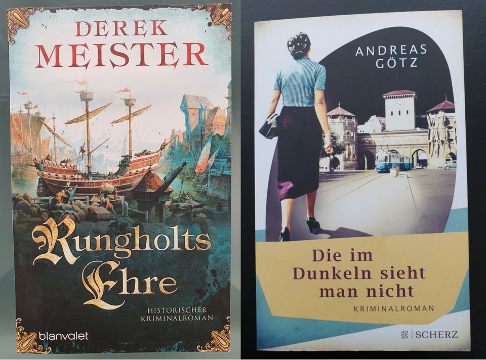 27 Bücher Romane Krimis wahre Geschichten Liebe historisch in Erkrath