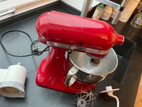 KitchenAid Artisan Küchenmaschine rot mit viel Zubehör Dresden - Seevorstadt-Ost/Großer Garten Vorschau