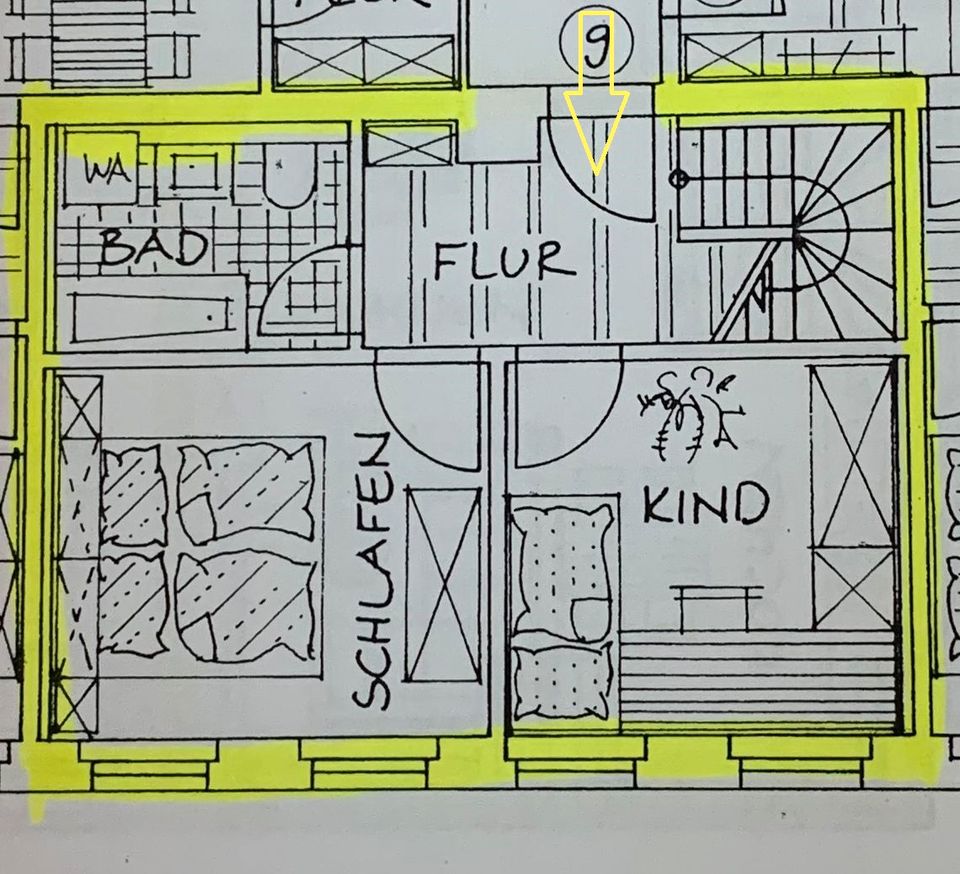 Kaßberg DG-Maisonette WE - langjährig vermietet - sucht neuen Eigentümer! in Chemnitz