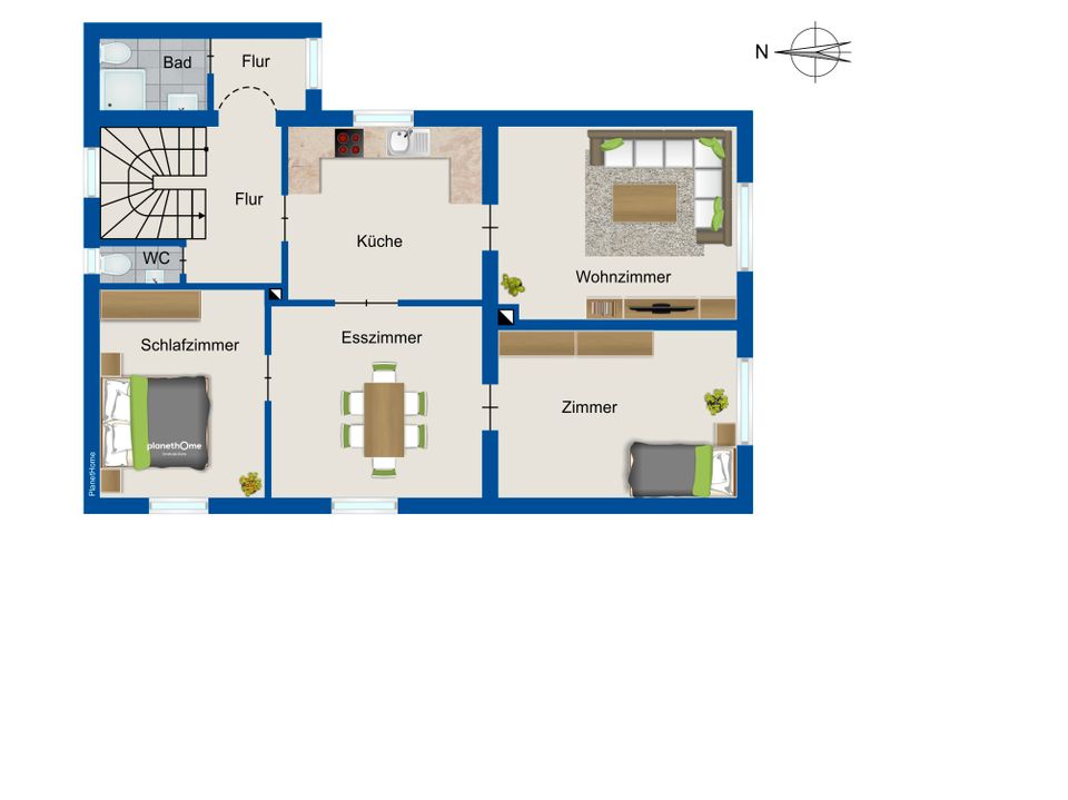 Gepflegtes Ein-/Zweifamilienhaus mit schönem Garten im begehrten Regensburger Westen in Regensburg