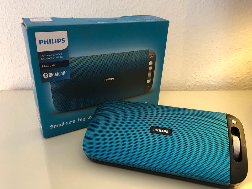 Philips BT3600 tragbarer Bluetooth Lautsprecher in OVP in Bochum
