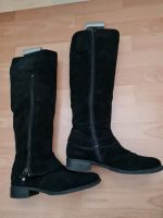 Schwarze Wildleder Stiefel Janet D. Nordrhein-Westfalen - Erftstadt Vorschau