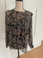Esprit - Chiffon-Bluse mit Top -  Paisley- Gr. 36 - petrolfarben Bayern - Kolitzheim Vorschau