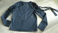 COS Bluse Tunika Shirt dunkelblau Schleife Cutouts Gr 34 S Bayern - Bogen Niederbay Vorschau