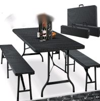 Set Rattan Festzeltgarnitur klappbar Campingtisch Nordrhein-Westfalen - Herne Vorschau