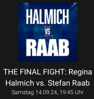2 Tickets für "Halmich vs. Raab" Bielefeld - Heepen Vorschau