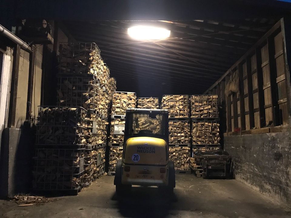 Kaminholz Brennholz Kammer getrocknet TROCKEN Buche Esche in Dortmund