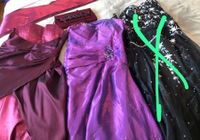 3x Abendkleid Bodenlang Weinrot Lila Gr.M 38 Neu Neu Bayern - Erlangen Vorschau