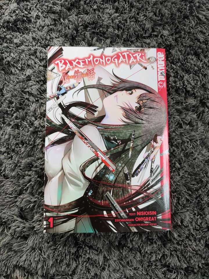 Manga Bakemonogatari Band 1 Horror/Shojo in Lünen