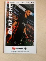 SGE Blättche Saison 2021/22 Frankfurt Eintracht Frankfurt am Main - Bockenheim Vorschau