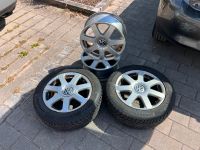 4x Felgen 2x Winterreifen 205/55 R16 91H DOT 2619 für VW Golf Bayern - Kranzberg Vorschau