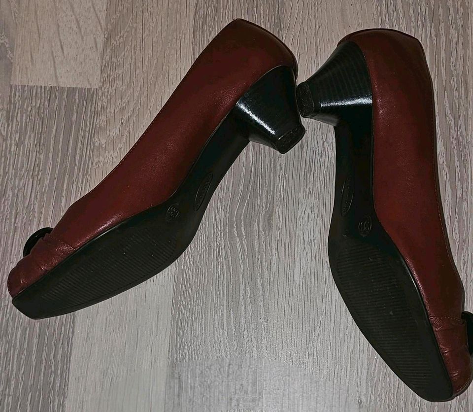 Graceland Damen Schuhe Pumps Ballerina Bordo Gr.36 ungetragen in Hannover