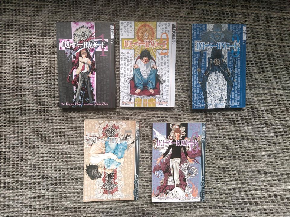 Death Note 1-3, 6+7 manga anime Bücher in Berlin