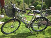 Trekking Fahrrad Dürkopp Damenrad 28 Zoll Silber, blaue Felgen Berlin - Spandau Vorschau