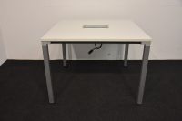 Büromöbel Steelcase Konferenztisch, 100x100 cm, weiß, Art.Nr N318 Nordrhein-Westfalen - Zülpich Vorschau