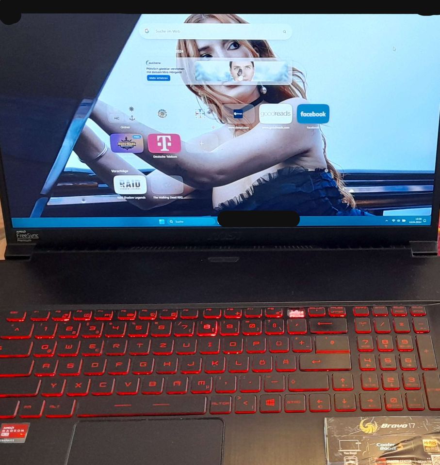 MSI Bravo17 Gaming Laptop - Funktioniert einwandfrei technisch in Essen-West