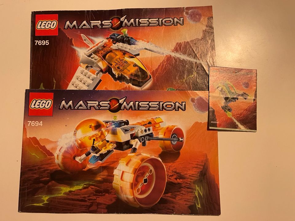 Lego Mars Mission 7694 7695 5617 Paket MT Trike MX Astro Fighter in Steinburg