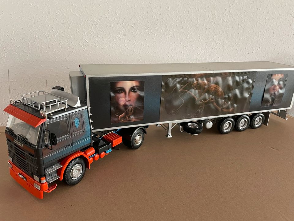 Scania 142 143 mit Trailer 1/24 in Neuwied