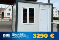 ACTIONPREIS Bürocontainer, Baucontainer, Wohncontainer - 300cm x 240 cm x 240H cm – Lieferzeit 5 – 10 Tage Baden-Württemberg - Stockach Vorschau
