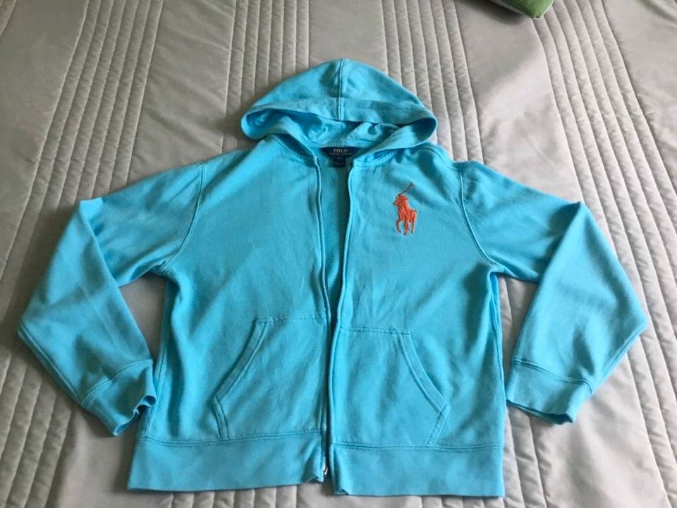 Original Ralph Lauren Kapuzensweatshirt Gr.L 14-16 Top Zustand in Wittlich