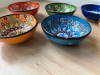 14 Keramik Schalen bunt Ornamente Türkisch Handgemacht Nordrhein-Westfalen - Mönchengladbach Vorschau