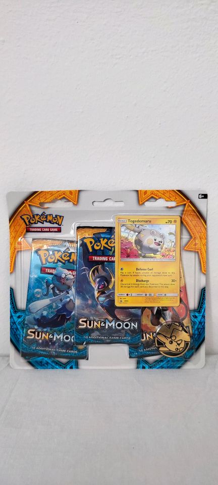 Pokemon Sun Moon 3er Blister Neu OVP in Wülfershausen a.d.Saale