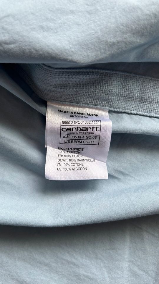 Carhartt Berm Shirt Gr. XL in Kronach