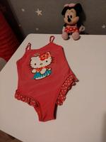 ❤️ Hello Kitty Badeanzug pink rosa 104 110 Mädchen Sachsen - Oberlungwitz Vorschau