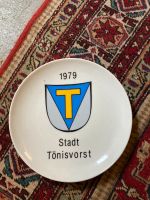 Teller Stadt Tönisvorst 1979 Winterling Röslau Sparkasse Nordrhein-Westfalen - Krefeld Vorschau