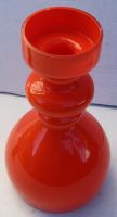 Vase Glas orange 1970er Kerzenständer orange Glas schön Vintage München - Allach-Untermenzing Vorschau