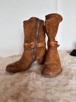 Stiefeletten A.S.98 Gr.38 wie neu Cognac Bayern - Kemnath Vorschau