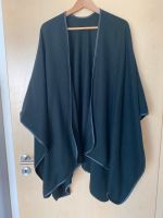 Damen Poncho mit Ledersaum Bayern - Straubing Vorschau