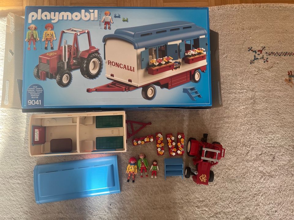 Playmobil 9041-Roncaliwagen mit Traktor in München