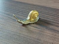 Räucherstäbchen Halter - Schnecke in Gold / Silber Optik Rheinland-Pfalz - Nierstein Vorschau