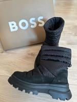 Boss Snowboots Winterschuhe gefüttert schwarz Gr. 37 - 1x getrage Brandenburg - Königs Wusterhausen Vorschau