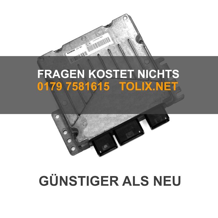 AUSTAUSCH statt REPARATUR für Motorsteuergerät / Steuergerät ECU TCU BSI BCM SAM UCH EZS ELV Kopieren Klonen Clone service Wegfahrsperre IMMO OFF RESET Emulator Austausch defekt Suche auf Anfrage in Leipzig